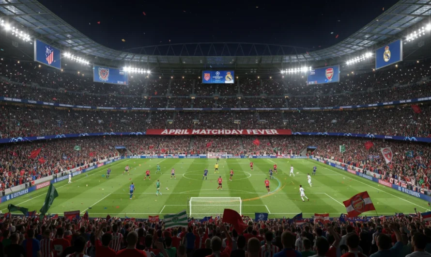 Şampiyonlar Ligi Çeyrek Final Rövanşları: Takımların Yarı Finale Ulaşma Mücadelesi