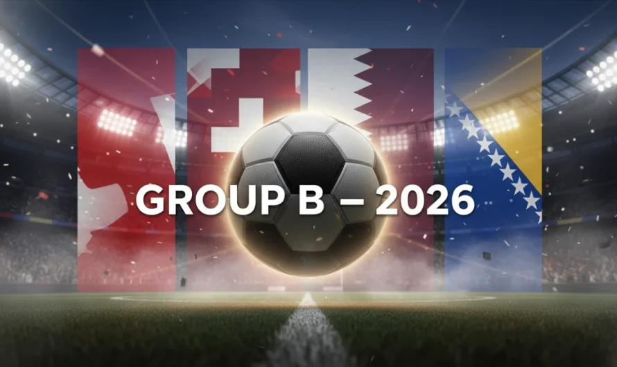 2026 Dünya Kupası B Grubu İncelemesi: Kanada, Bosna Hersek, İsviçre ve Katar