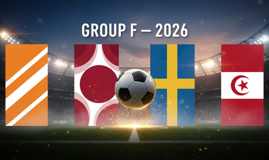 2026 Dünya Kupası F Grubu: Futbolun Dört Yüzüyle Heyecan Dolu Bir Mücadele