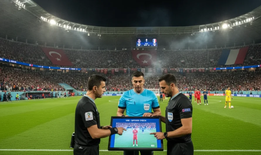 Türkiye-Fransa Maçında Tartışmalı VAR Görevlendirmesi